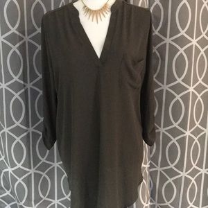 Olive Dressy Top